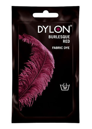 Dylon hidegvizes ruhafesték - BURLESQUE RED (DYLON)